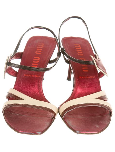 miu michael sandals.